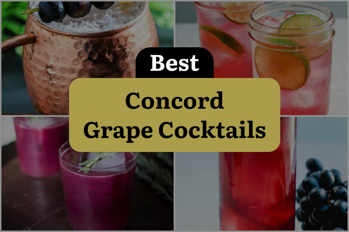12 Best Concord Grape Cocktails