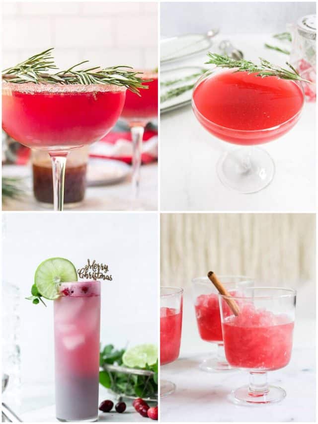 26 Cranberry Christmas Cocktails That Will Jingle Your Bells!