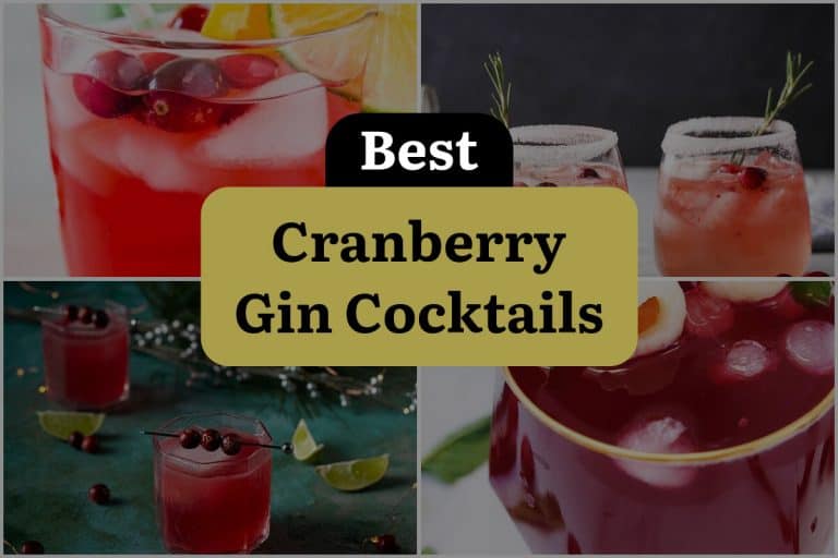 22 Cranberry Gin Cocktails To Shake Up Your Holiday Season | DineWithDrinks