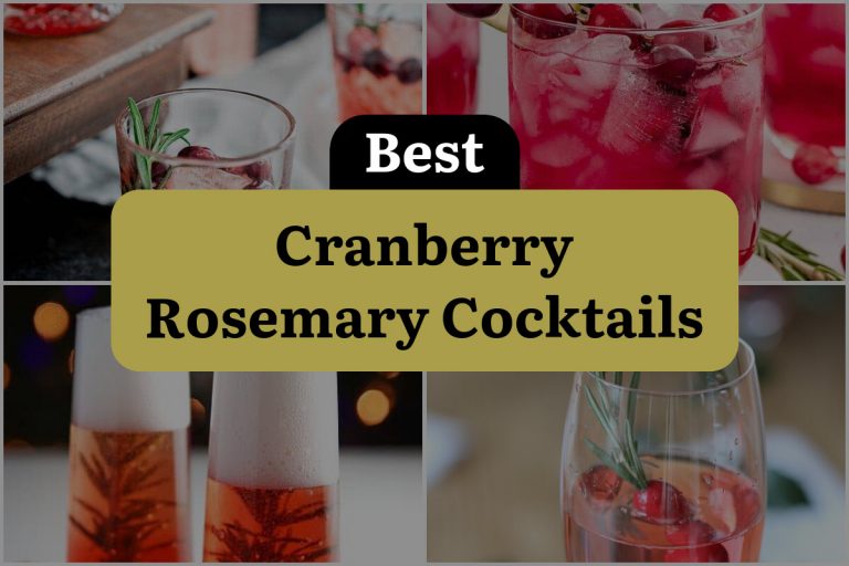 30 Cranberry Rosemary Cocktails to Shake Up Your Nightlife ...