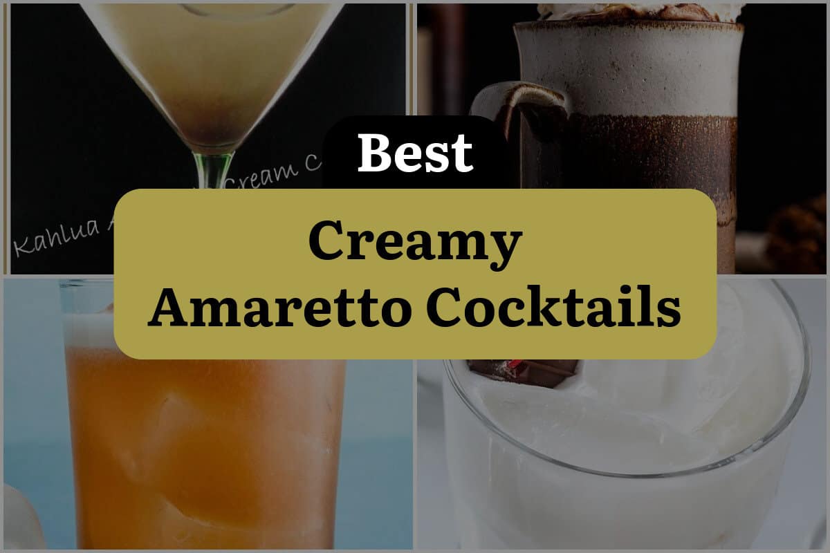 21 Best Creamy Amaretto Cocktails