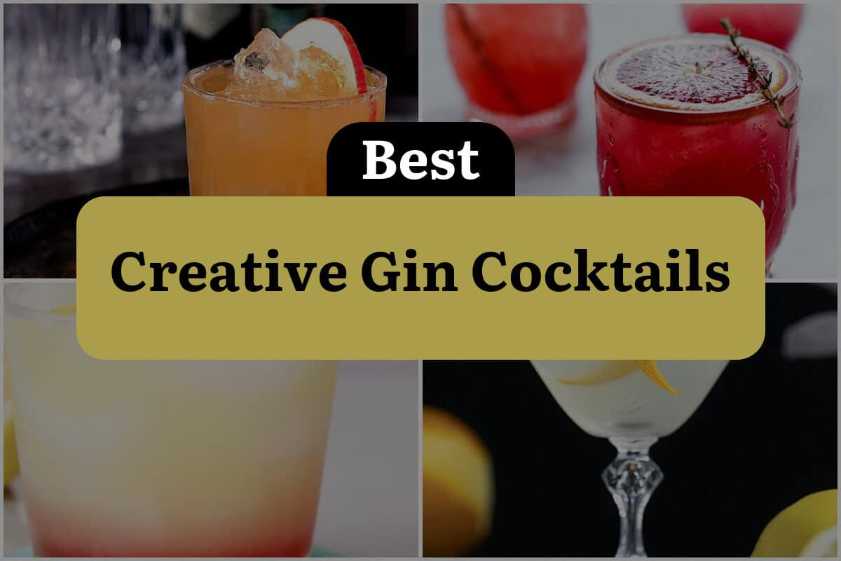 19 Best Creative Gin Cocktails
