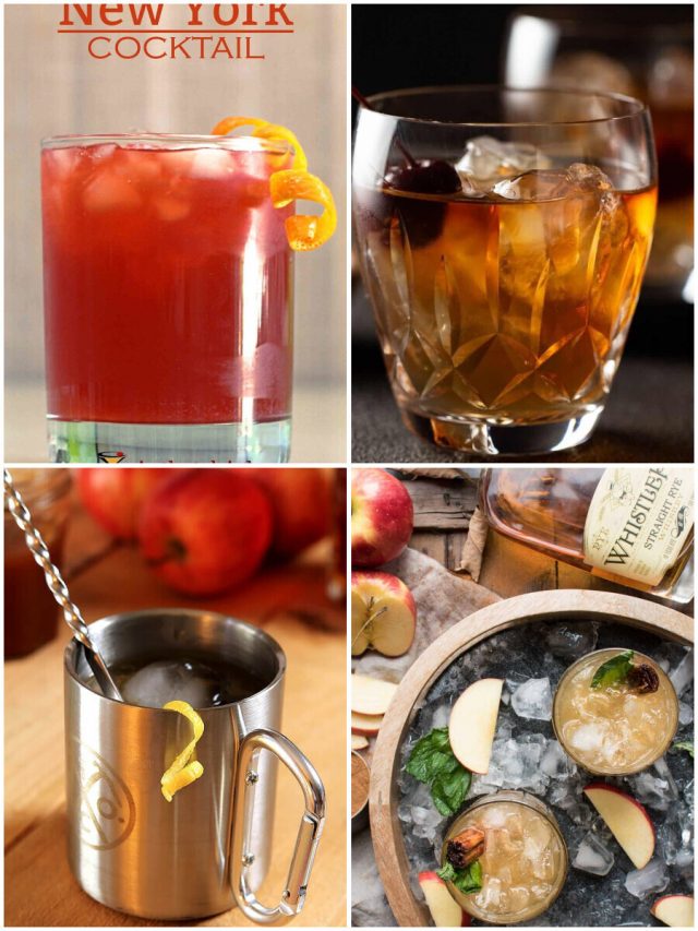 25 Creative Whiskey Cocktails To Shake Up Your Spirits