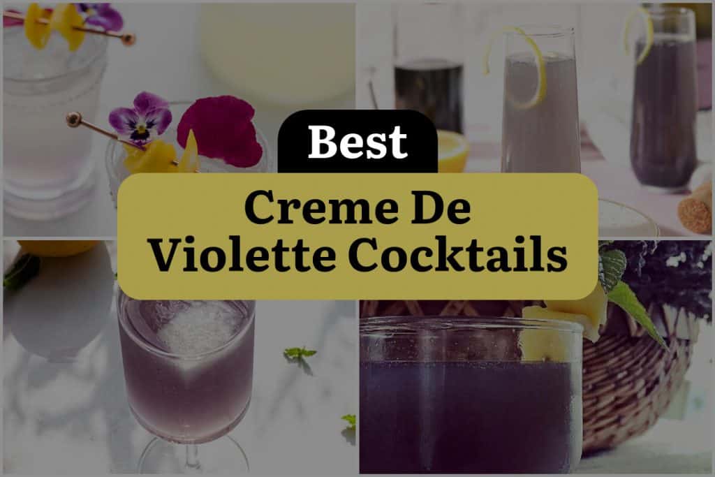 14 Creme De Violette Cocktails to Make You Swoon! DineWithDrinks
