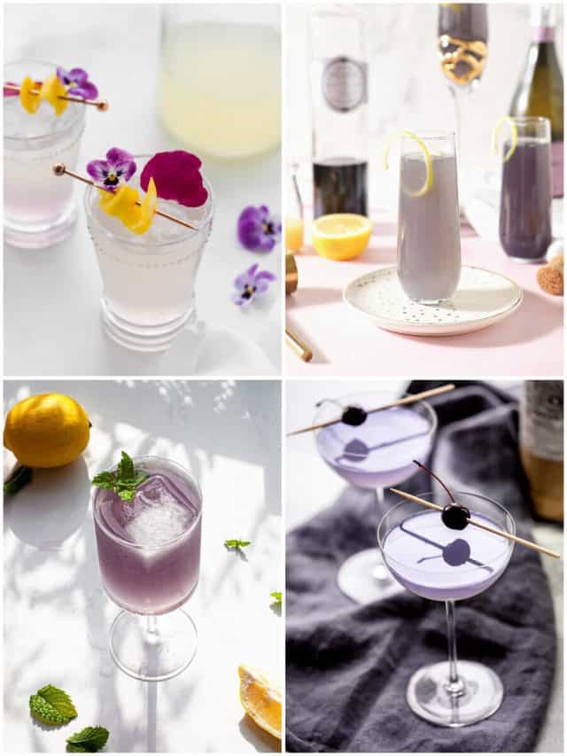 14 Creme De Violette Cocktails To Make You Swoon!