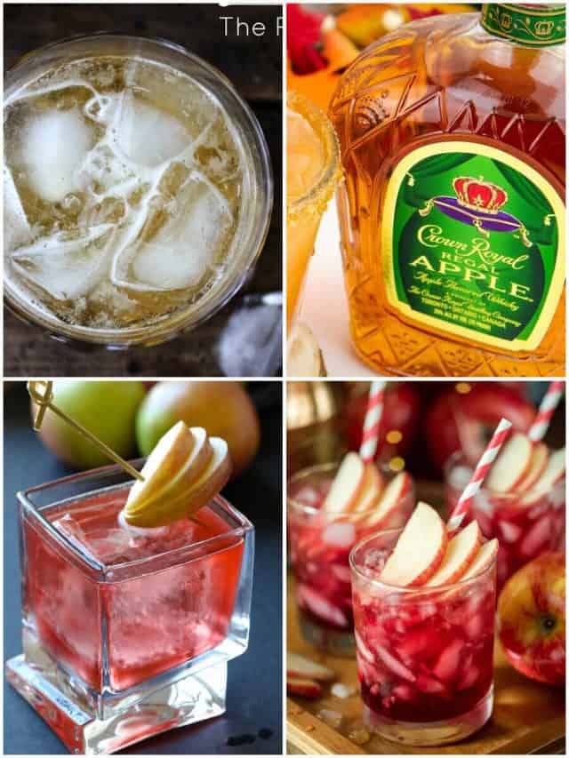 15 Crown Royal Apple Cocktails To Crown Your Night!