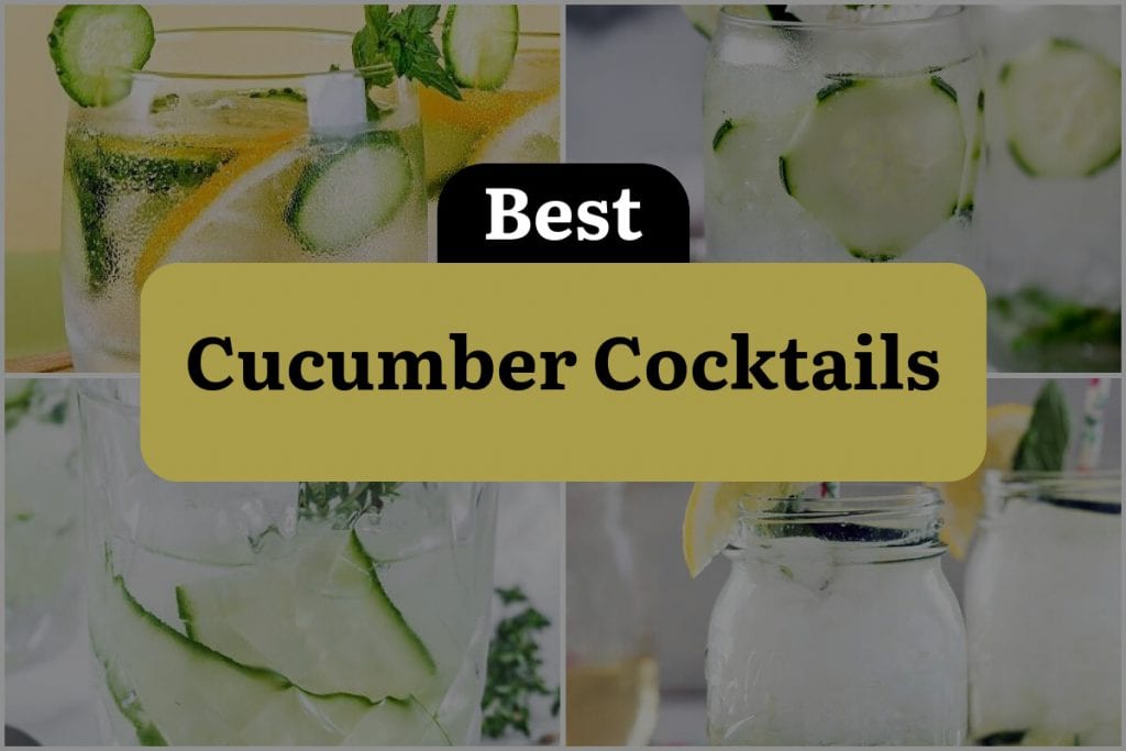 36 Cucumber Cocktails You'll Be Sippin' All Summer Long | DineWithDrinks