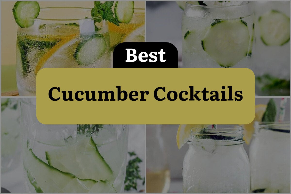 36 Best Cucumber Cocktails
