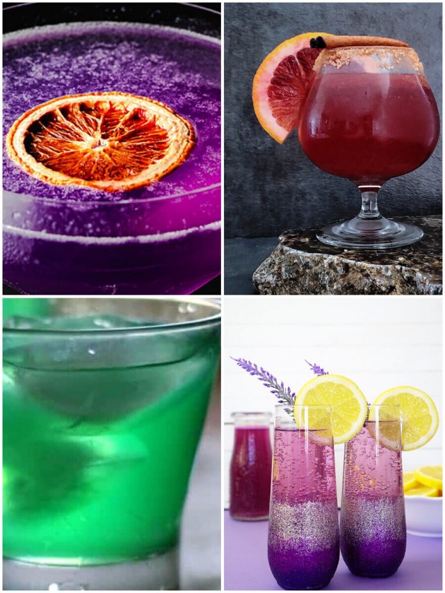 8 Cyberpunk Cocktails To Transport You To A Futuristic World