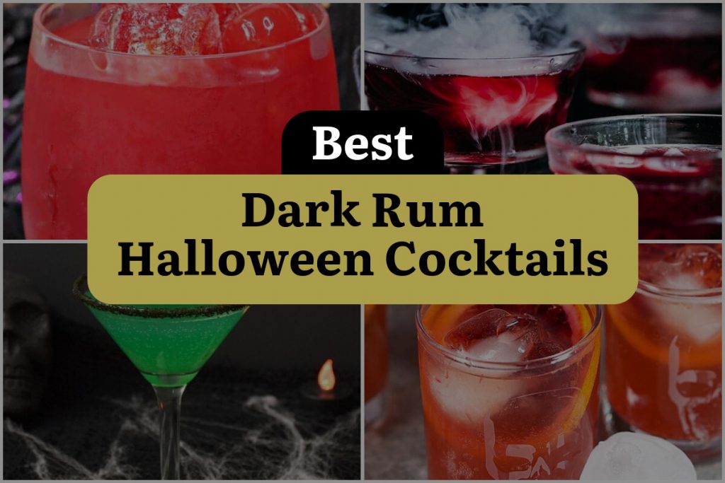 19 Dark Rum Halloween Cocktails to Raise Spirits | DineWithDrinks