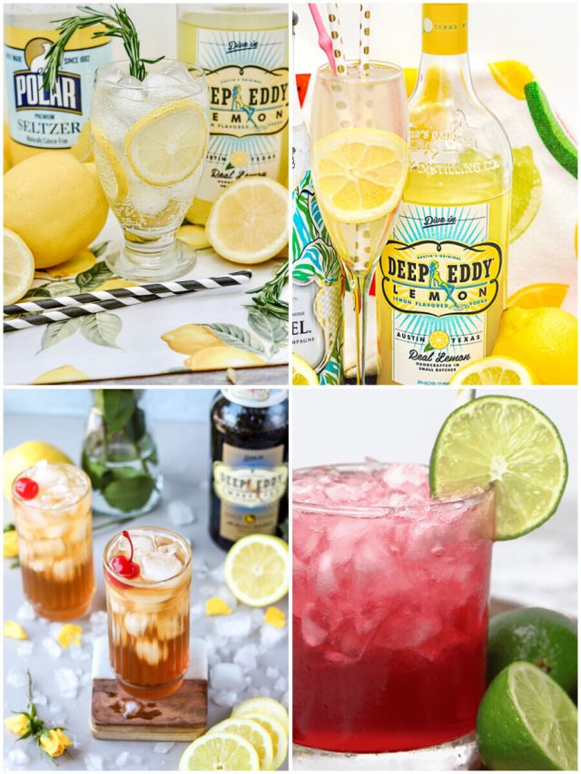 11 Deep Eddy Cocktails That Will Shake Up Your Night!