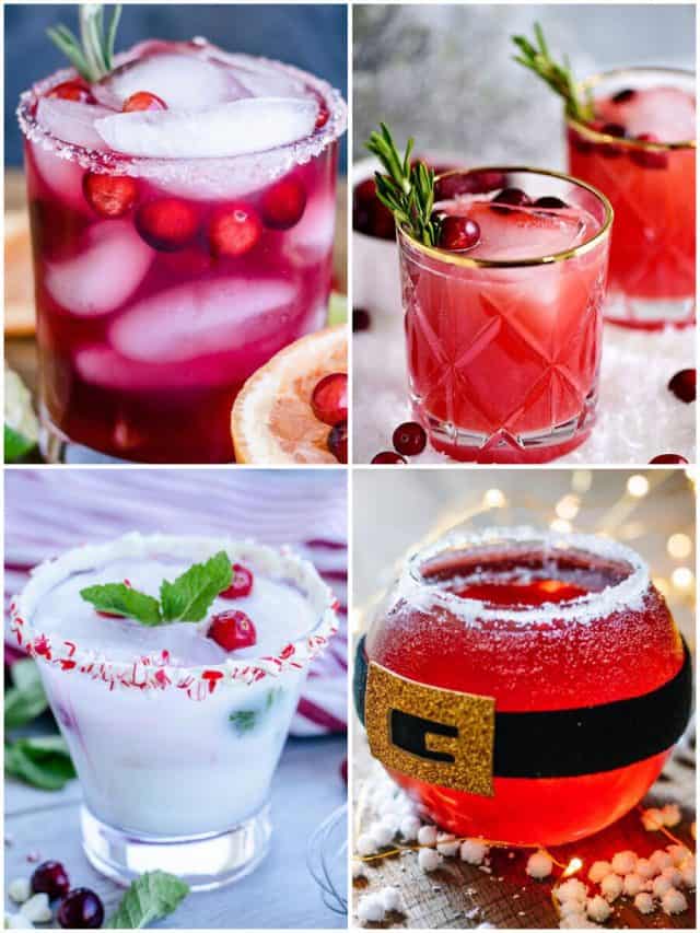 26 Delish Christmas Cocktails To Get You In The Holiday Spirit!