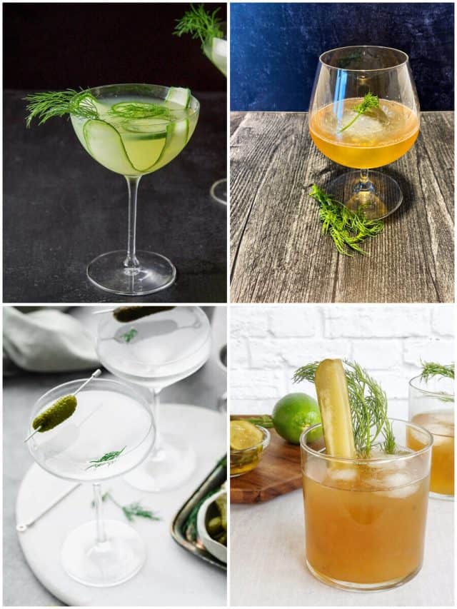 9 Dill Cocktails You Need To Try Right Now!
