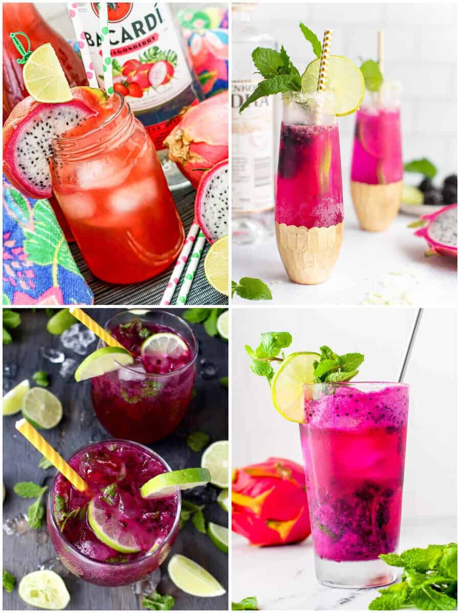 19 Dragonfruit Cocktails That Will Fire Up Your Taste Buds!
