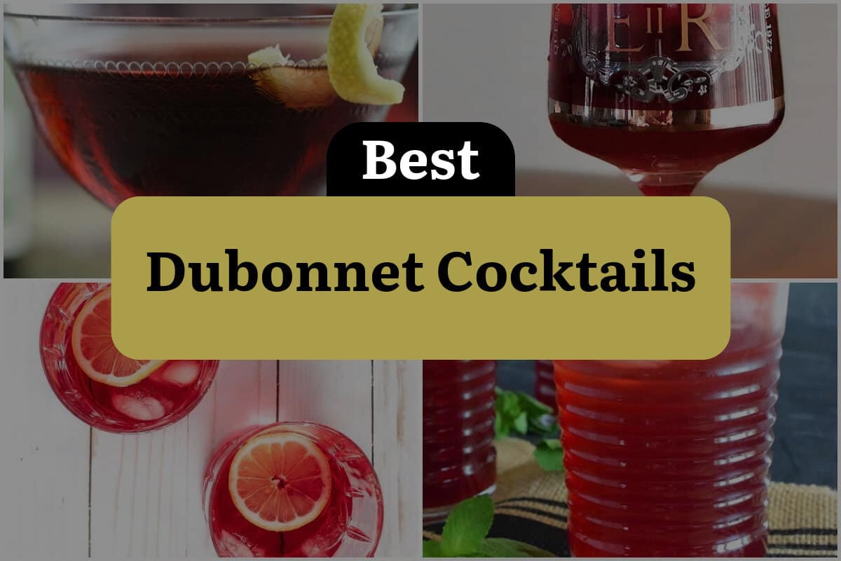 5 Best Dubonnet Cocktails
