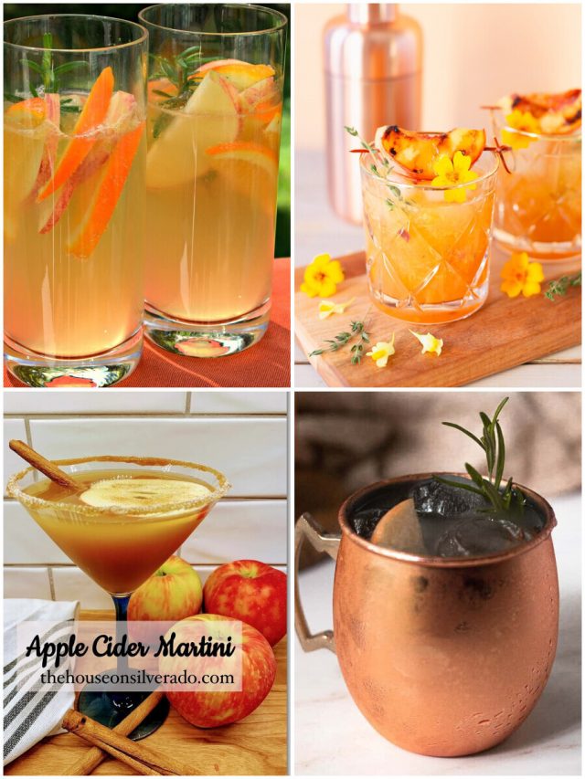 26 Early Fall Cocktails To Spice Up Your Season!