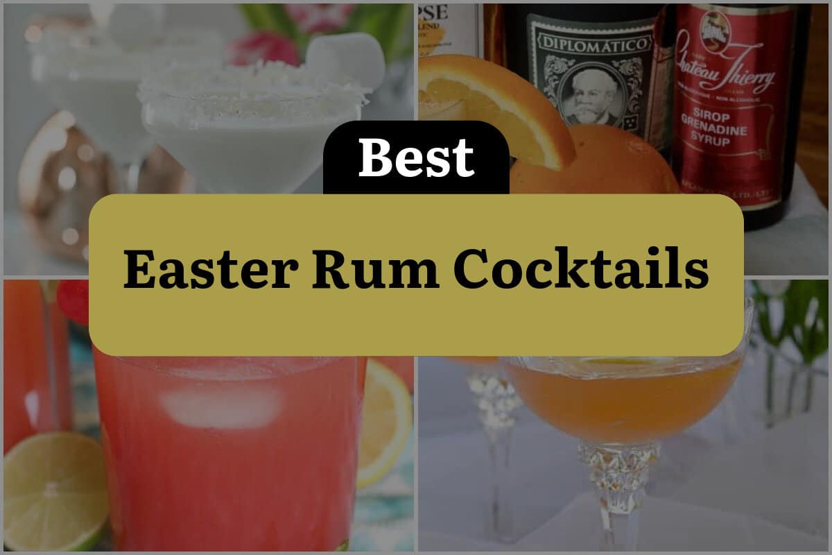6 Best Easter Rum Cocktails