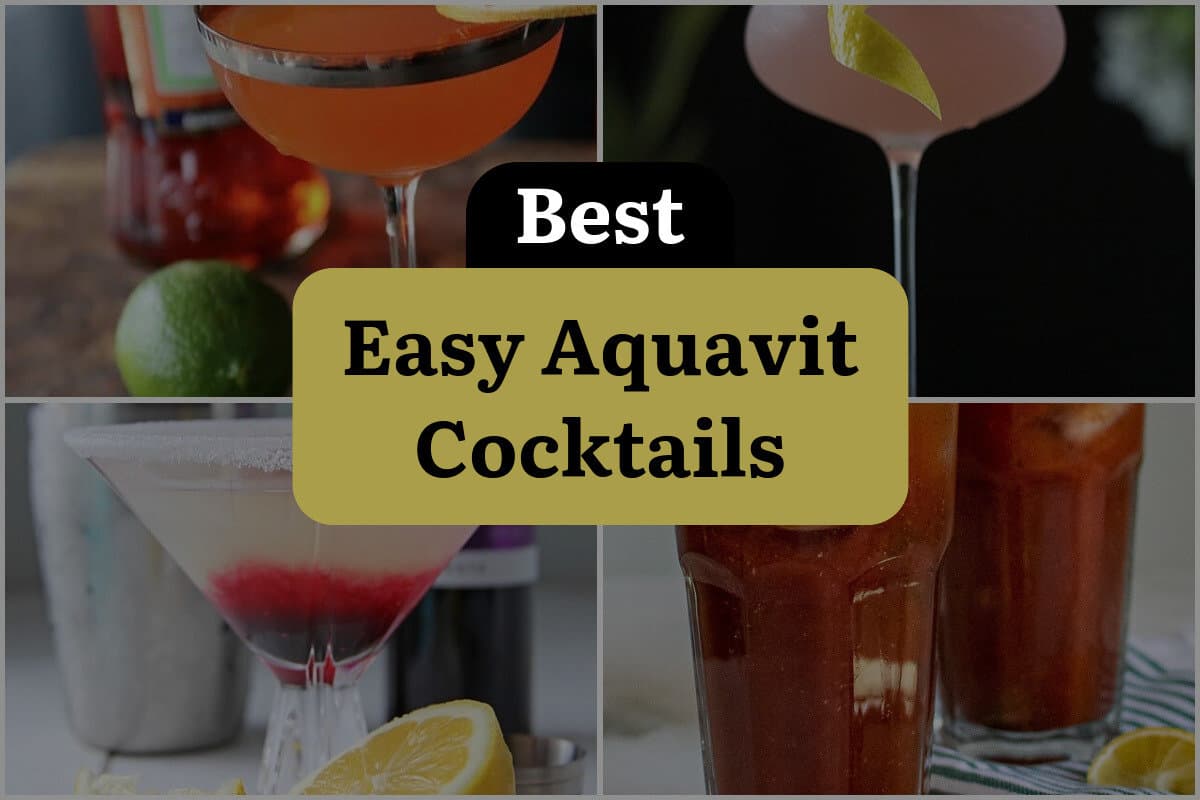 4 Best Easy Aquavit Cocktails
