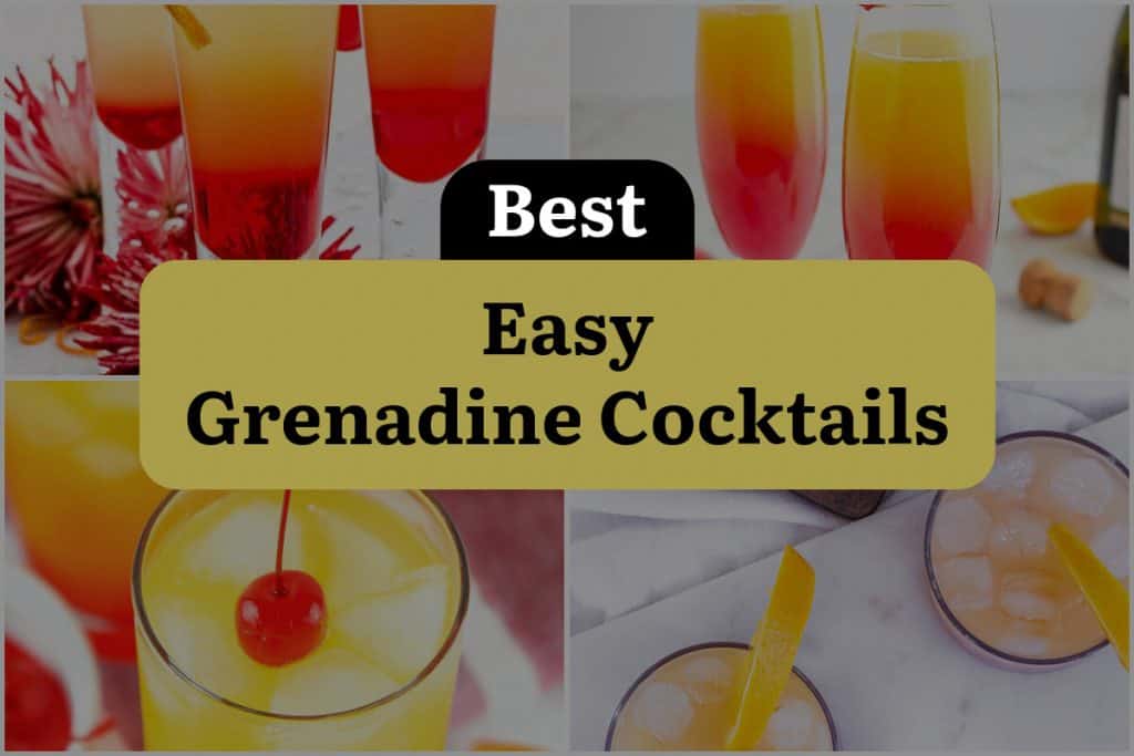 32 Easy Grenadine Cocktails to Sweeten Up Your Party DineWithDrinks