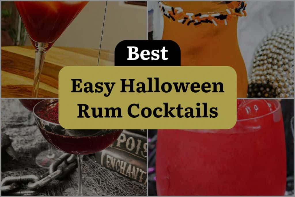 18 Easy Halloween Rum Cocktails to Spook Up Your Night DineWithDrinks