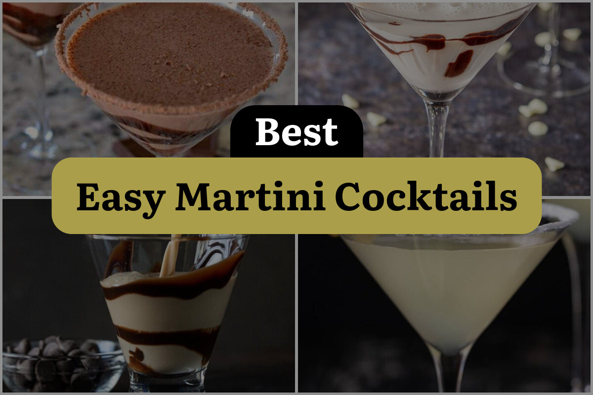 30 Best Easy Martini Cocktails