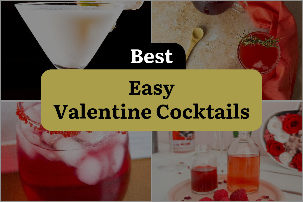 31 Best Easy Valentine Cocktails