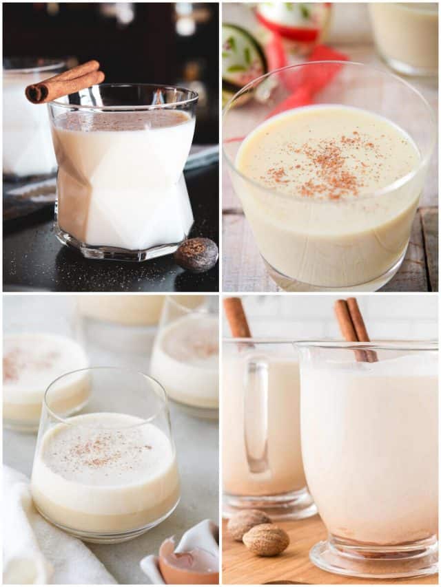 18 Eggnog Bourbon Cocktails To Spice Up Your Holidays!