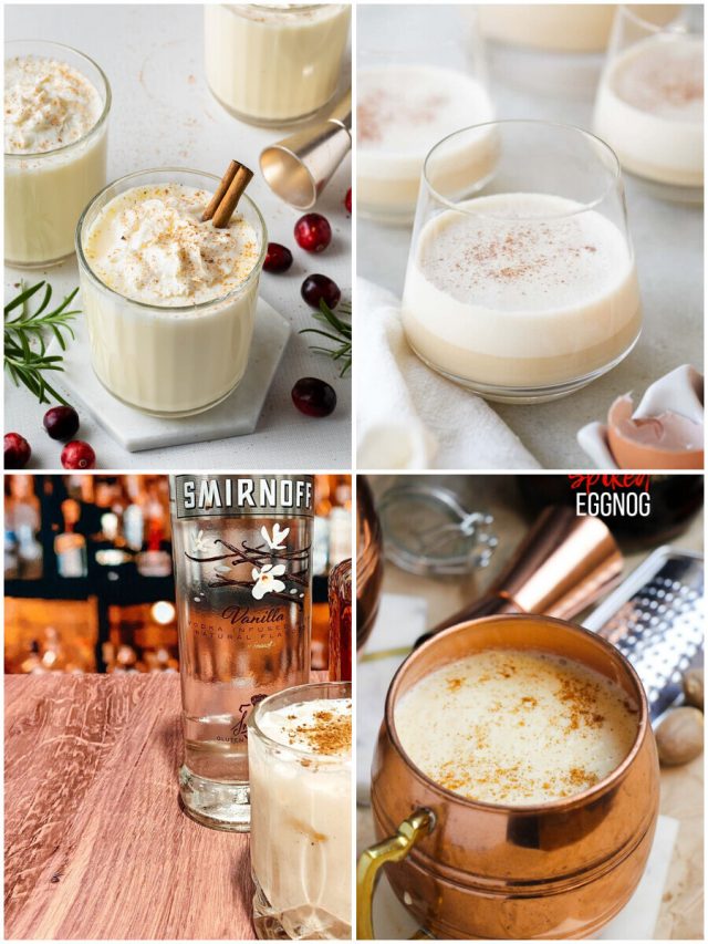 25 Eggnog Cocktails To Get You In The Holiday Spirit!