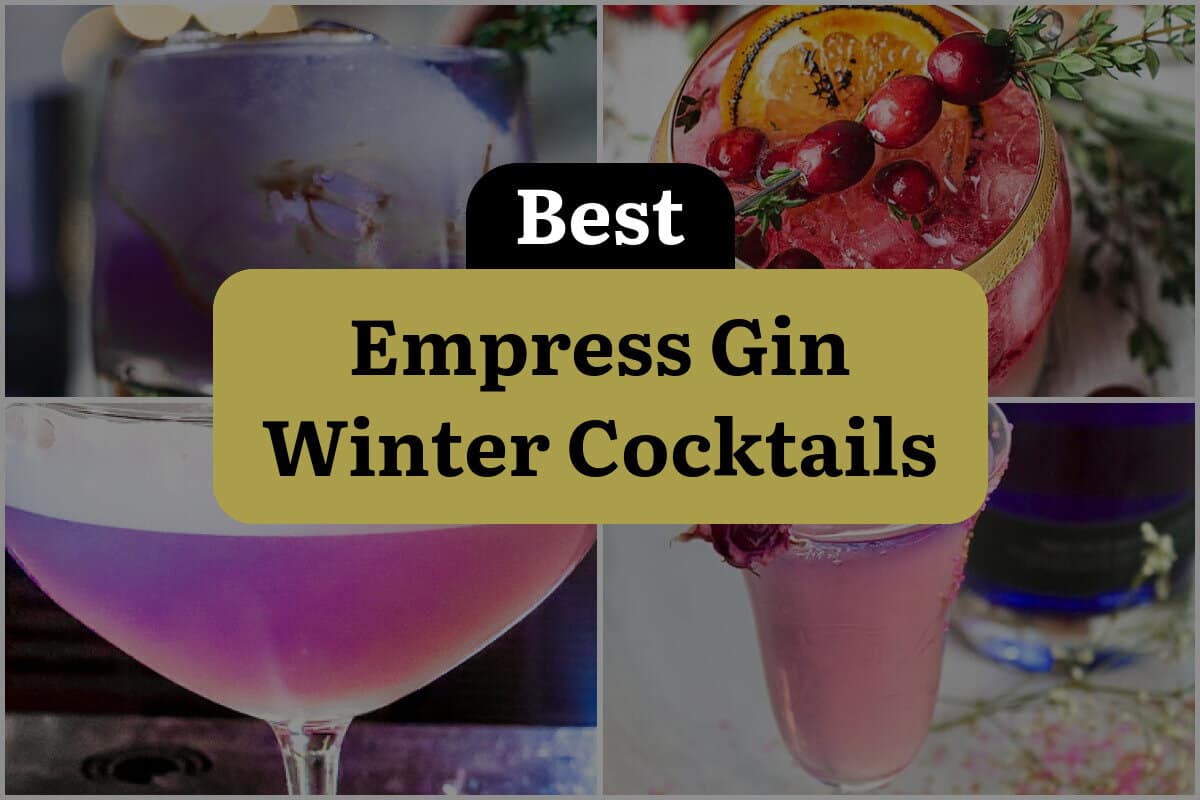 7 Best Empress Gin Winter Cocktails