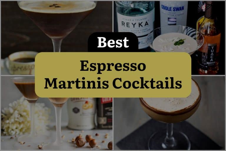 20 Espresso Martinis Cocktails That Will Shake Up Your Night