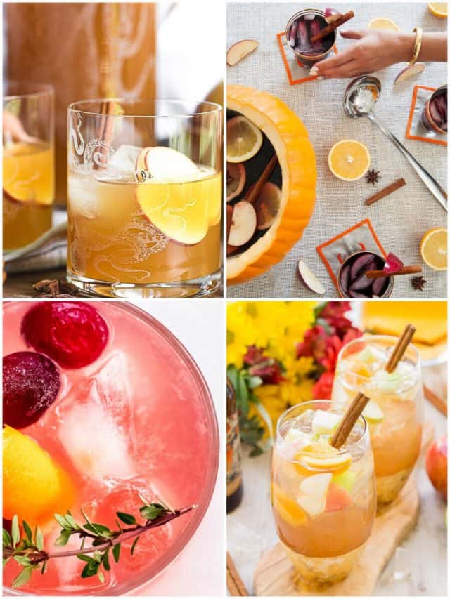 21 Fall Batch Cocktails To Spice Up Your Seasonal Sipping!