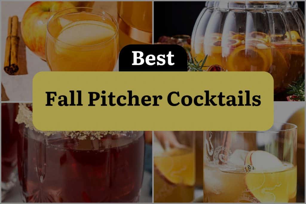 12 Fall Pitcher Cocktails to Sip on and Savor This Season DineWithDrinks