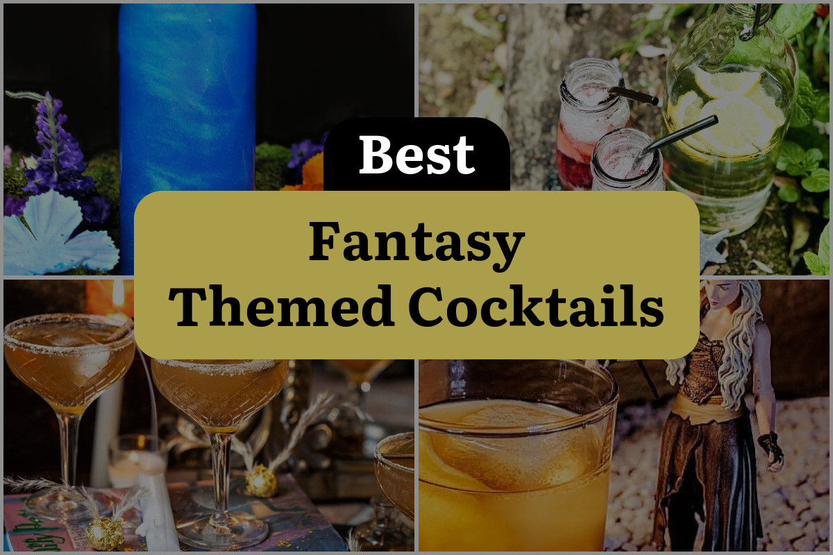 23 Best Fantasy Themed Cocktails