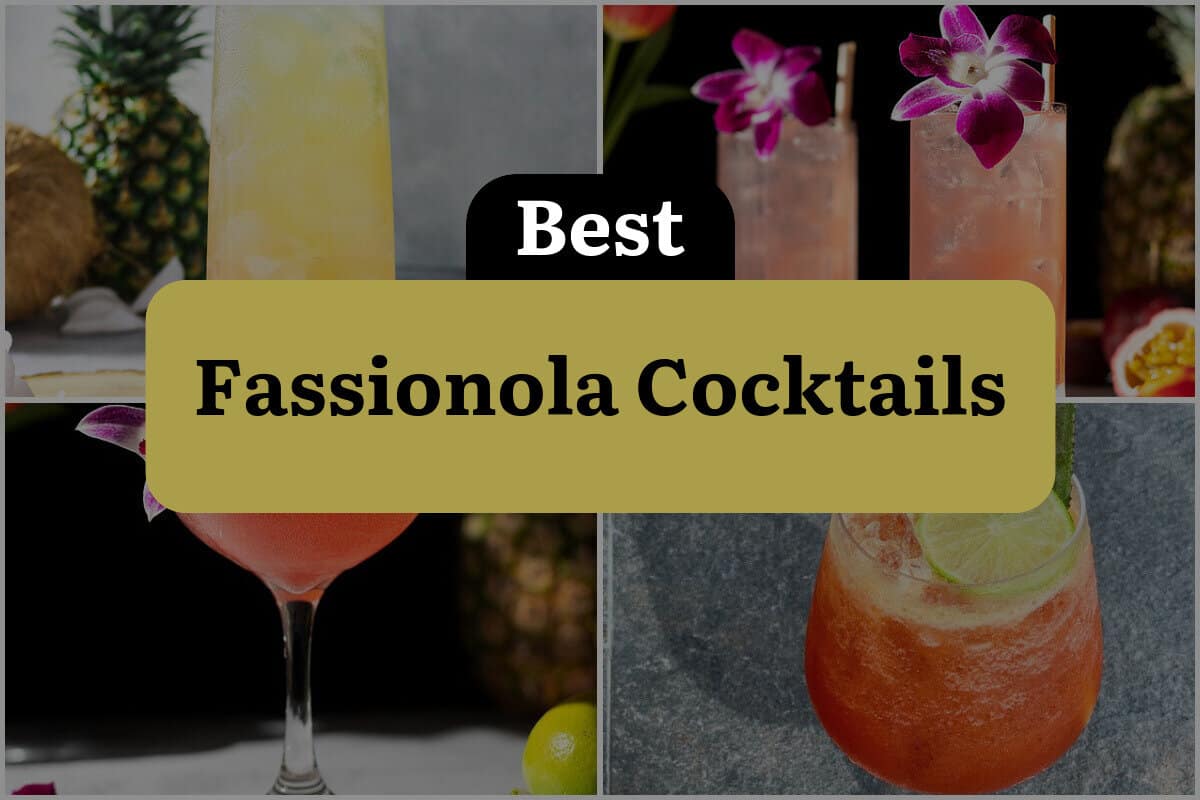 4 Best Fassionola Cocktails