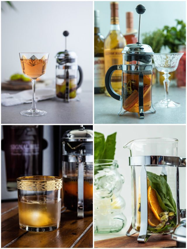 8 French Press Cocktails That Will Press All The Right Buttons!