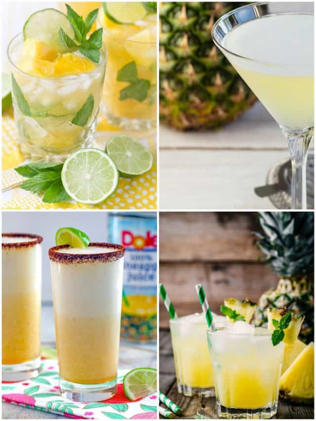 26 Fresh Pineapple Cocktails To Sip On A Tropical Paradise