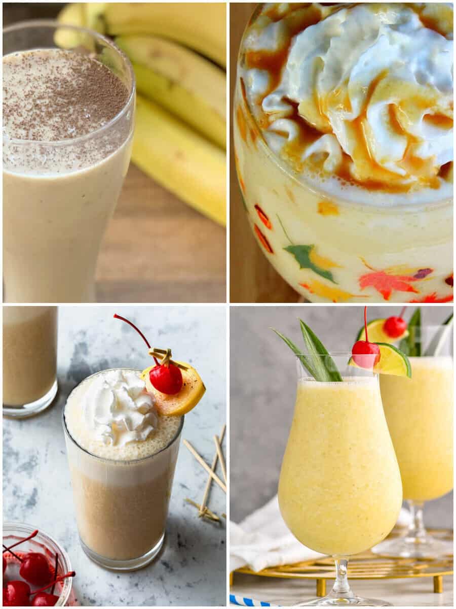 Frozen Banana Cocktails That Are Bananas Good