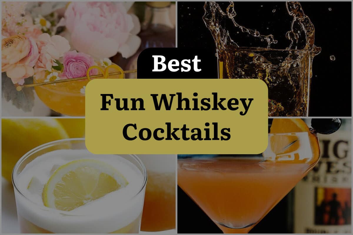 33 Best Fun Whiskey Cocktails