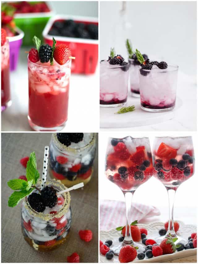 17 Gin And Berry Cocktails To Shake Up Your Tastebuds!