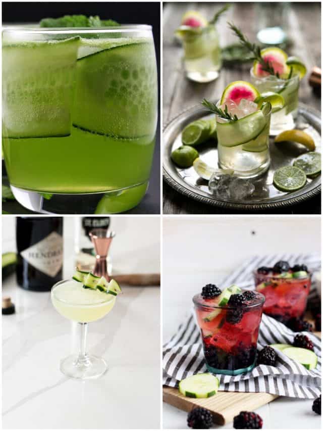 26 Best Gin And Cucumber Cocktails