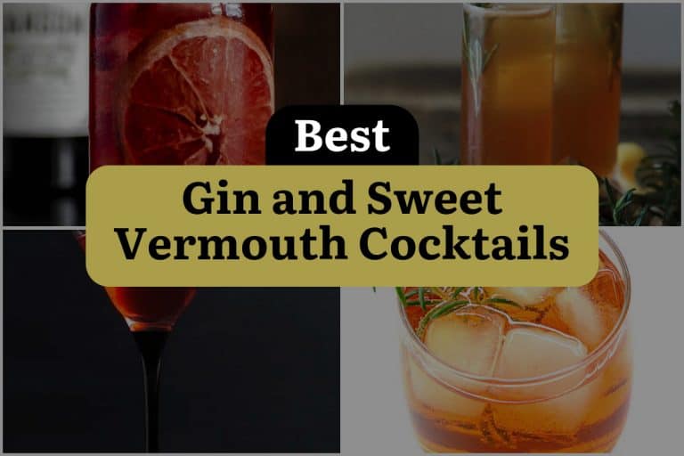 15 Gin And Sweet Vermouth Cocktails To Shake Up Your Night 