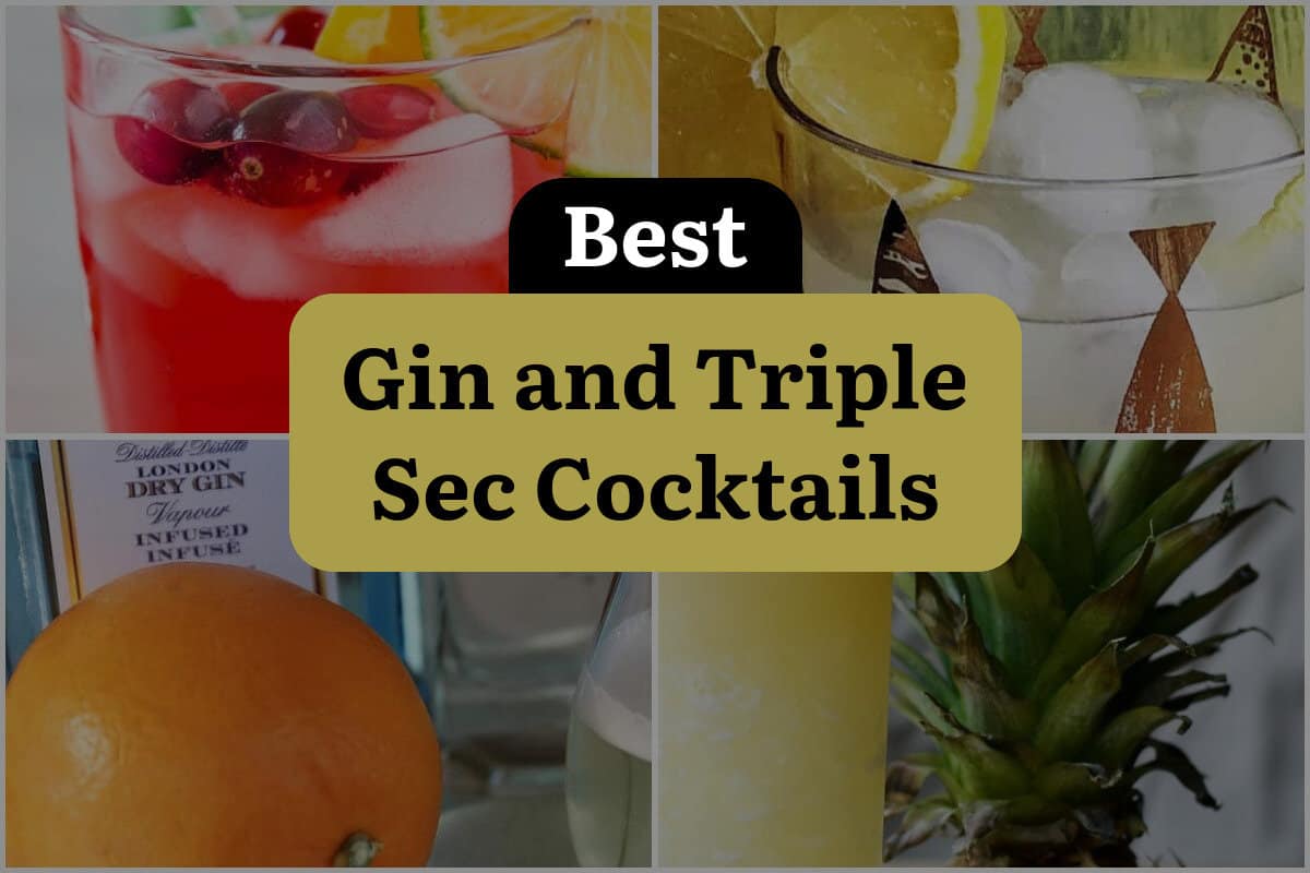 5 Best Gin And Triple Sec Cocktails