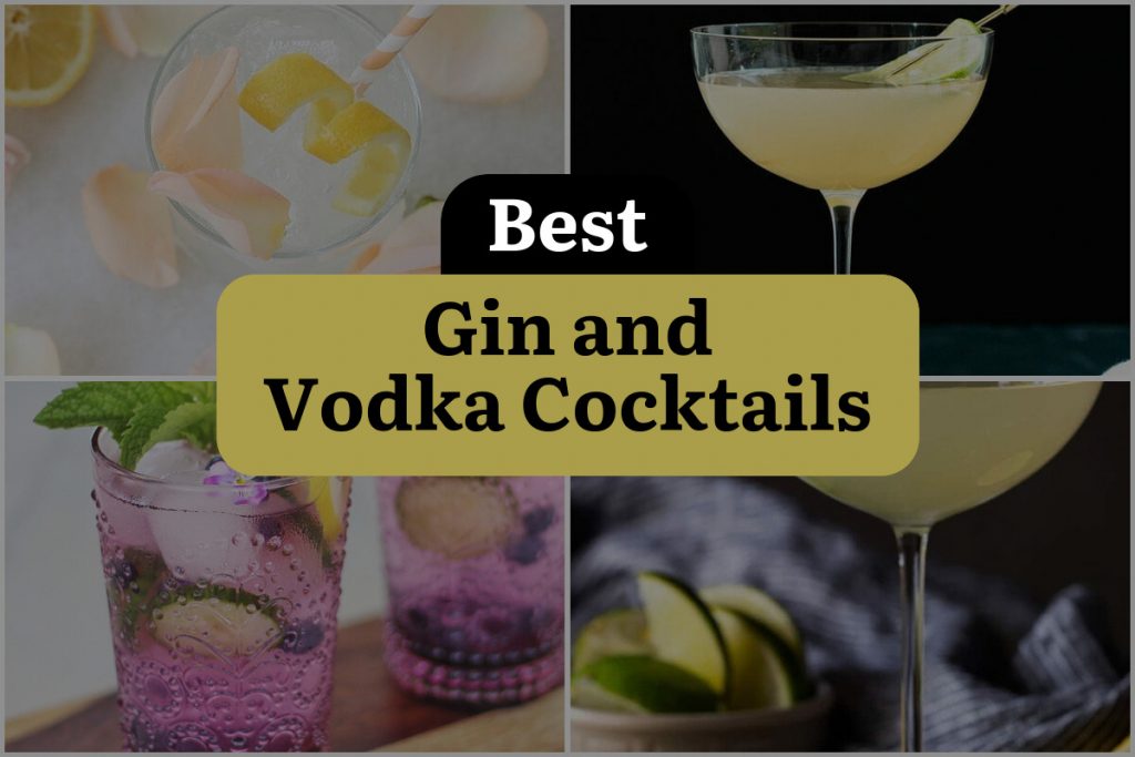 11 Gin and Vodka Cocktails Mixologists Can