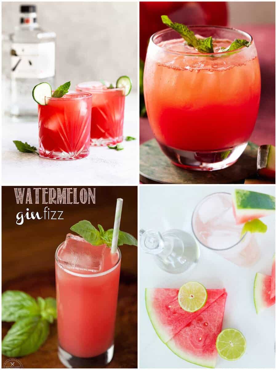 14 Gin and Watermelon Cocktails to Sweeten Your Sip!