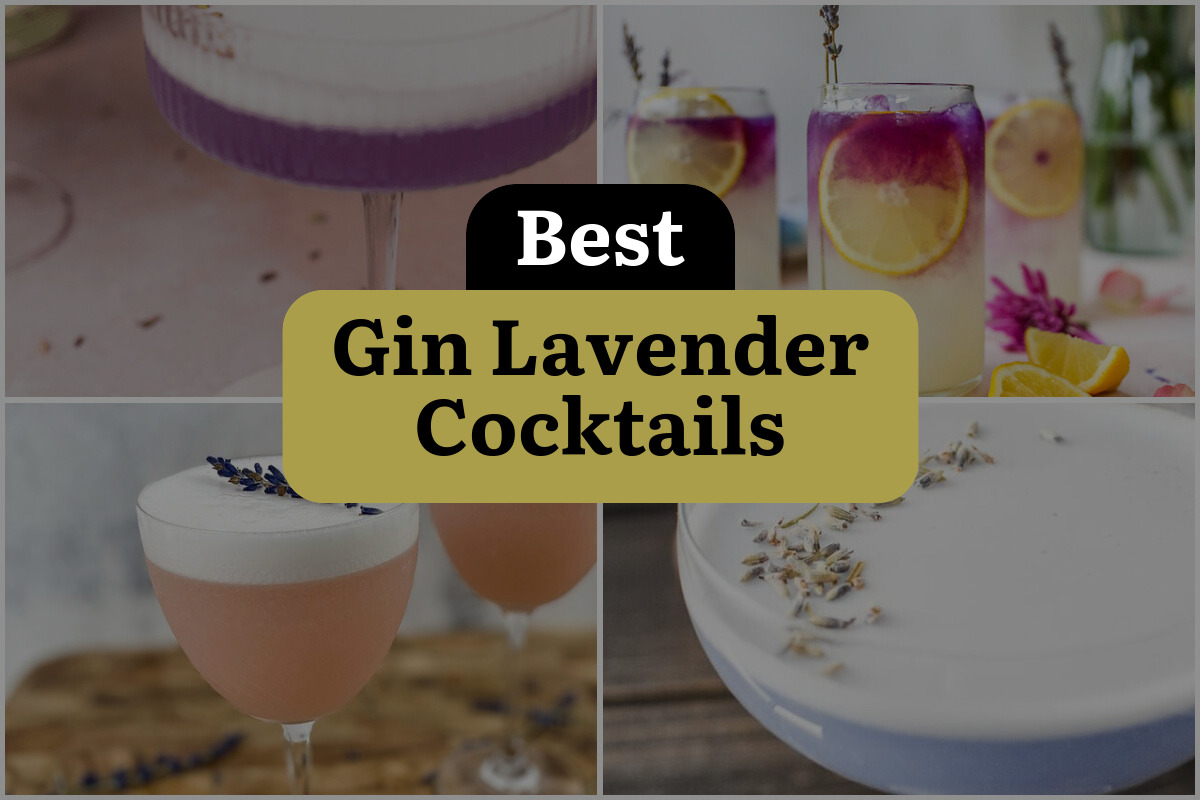 32 Best Gin Lavender Cocktails