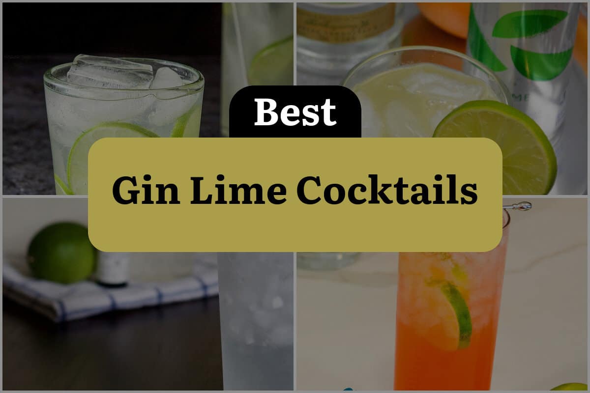 28 Best Gin Lime Cocktails