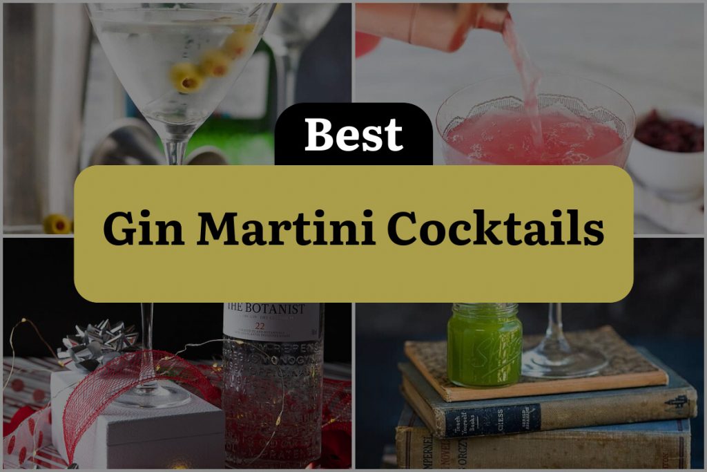 29 Gin Martini Cocktails That Will Shake Up Your Night! DineWithDrinks