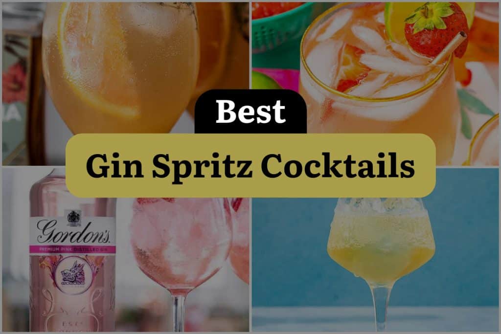 13 Gin Spritz Cocktails Sparkling Sips for your Next Soirée