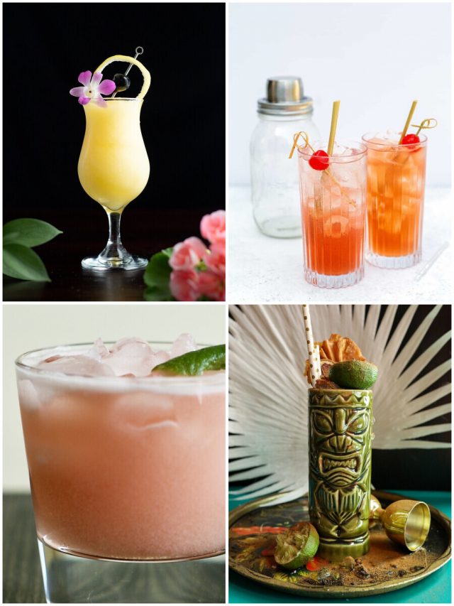 5 Gin Tiki Cocktails To Transport You To A Tropical Paradise