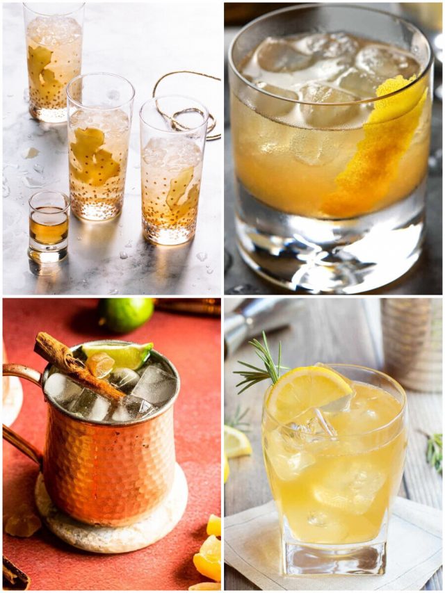 20 Ginger Syrup Bourbon Cocktails To Spice Up Your Night!